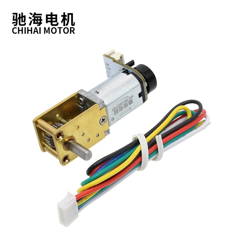 N20 Micro Worm Gear Coding Motor