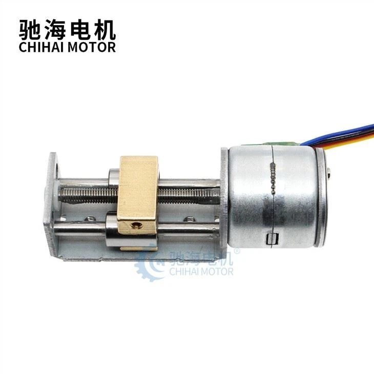 20 Stepper Motor Slide Table Mini Screw Rod Screw Moving Push 20mm Linear Motor