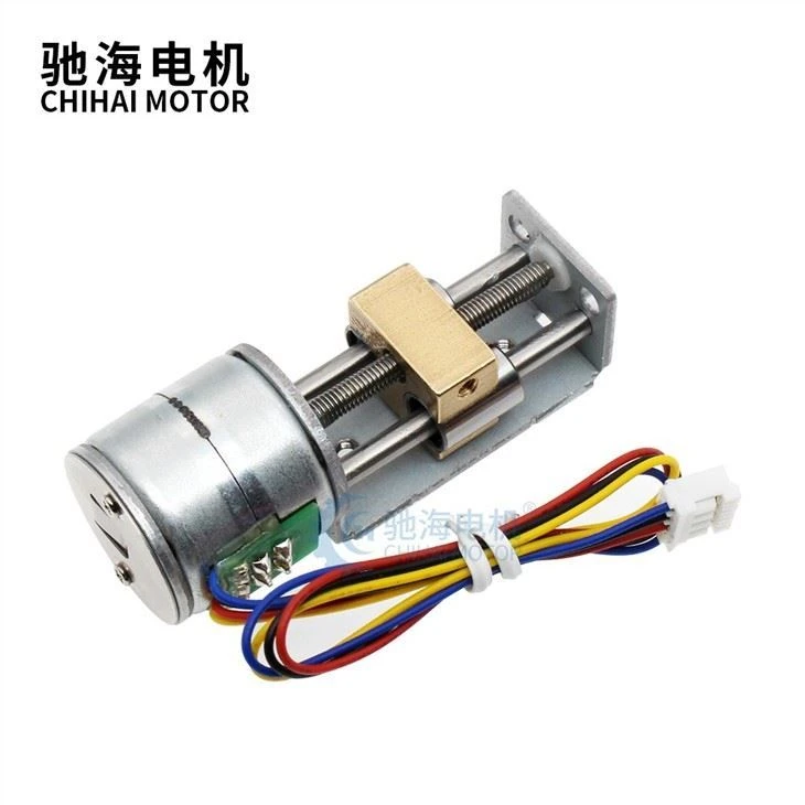 20 Stepper Motor Slide Table Mini Screw Rod Screw Moving Push 20mm Linear Motor
