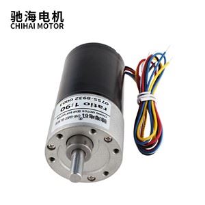 DC12V 24V 37mm 1300rpm Caja de cambios Motor sin escobillas ajustable PWM silencioso